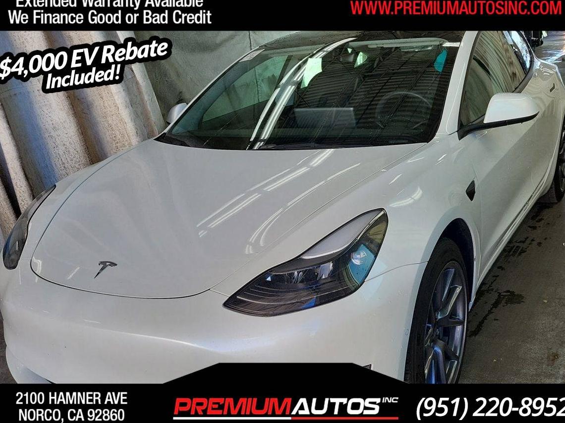 TESLA MODEL 3 2022 5YJ3E1EA8NF168743 image